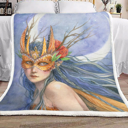 Fairy HT2609072TT Sherpa Fleece Blanket