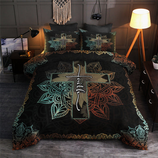 Faith Cross Christian Bedding Sets HN020601MB