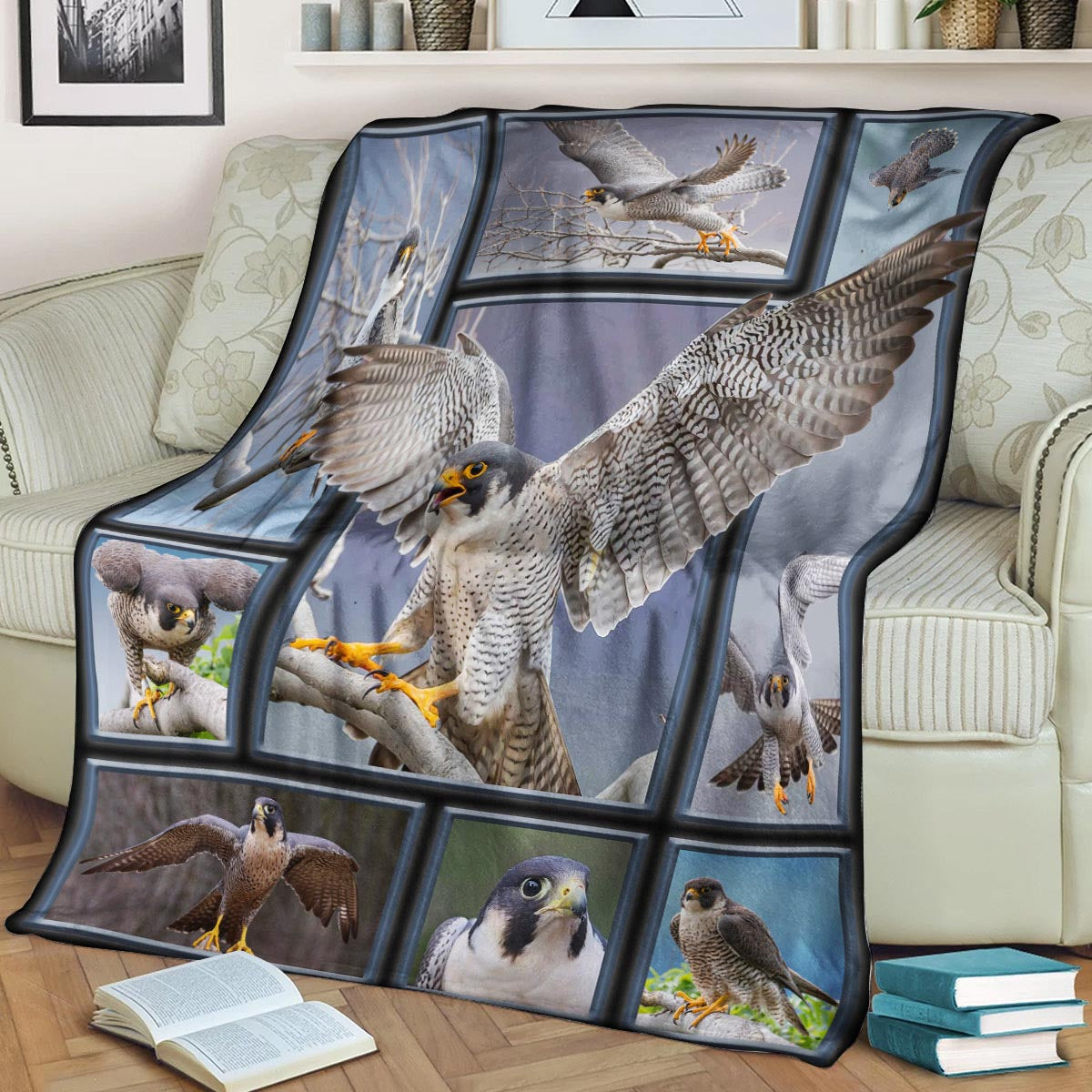 Falcon CLA21100822F Sherpa Fleece Blanket