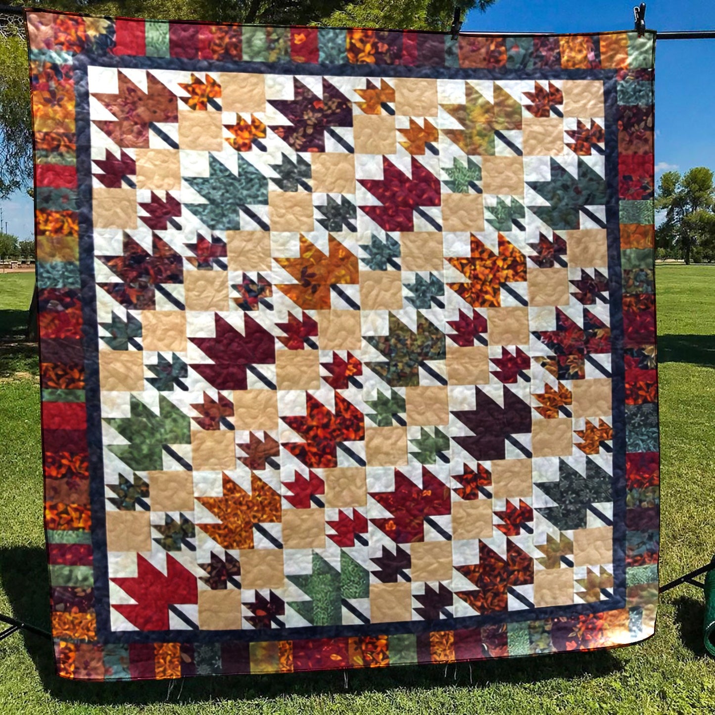 Fall Leaf TD18110039 Quilt Blanket