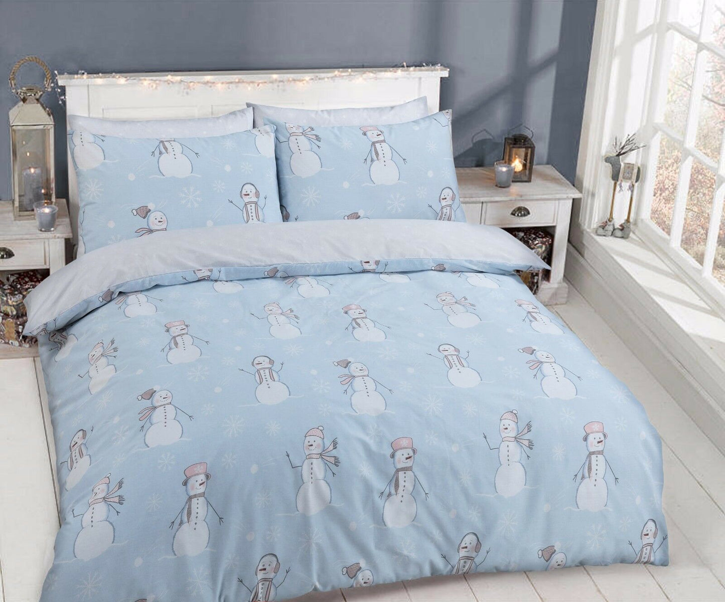 Fall Christmas Snowman CLM2809066B Bedding Sets