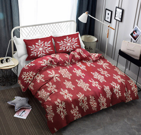Falling Snow Embroidered CLA22101556B Bedding Sets