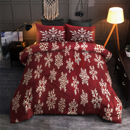 Falling Snow Embroidered CLA22101556B Bedding Sets
