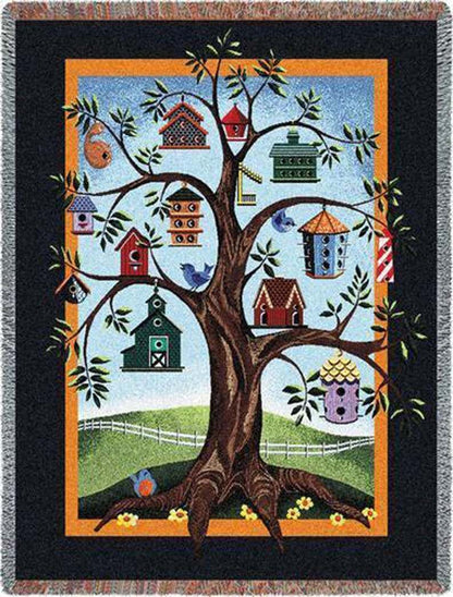 Family Tree CLM170657 Quilt Blanket