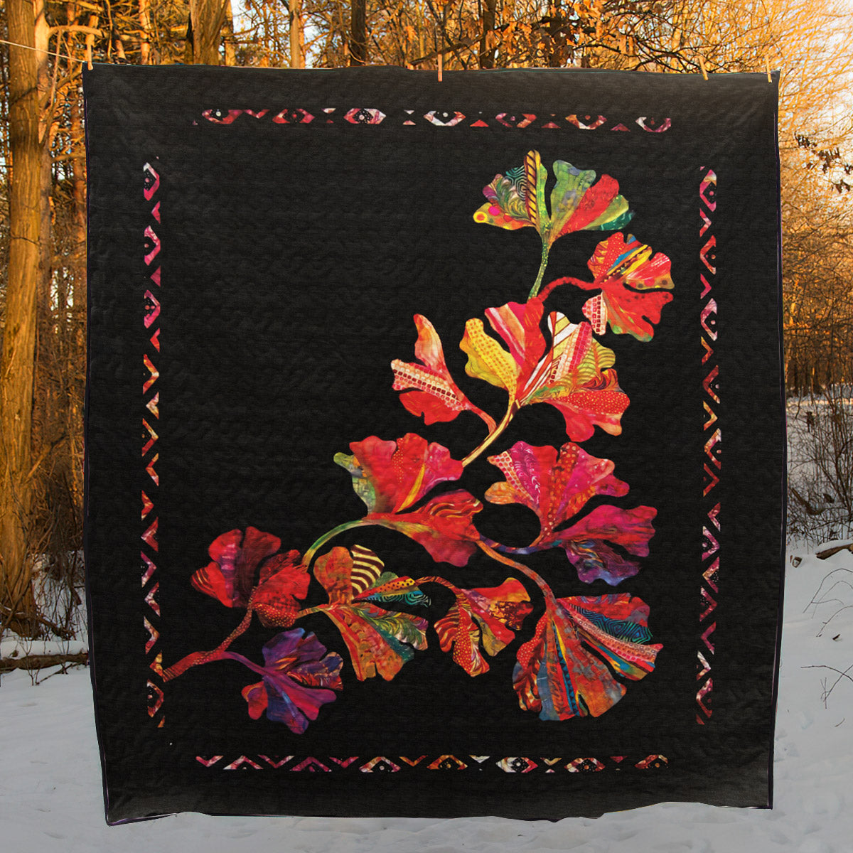 Fantasy Gingko CLM1611336 Quilt Blanket