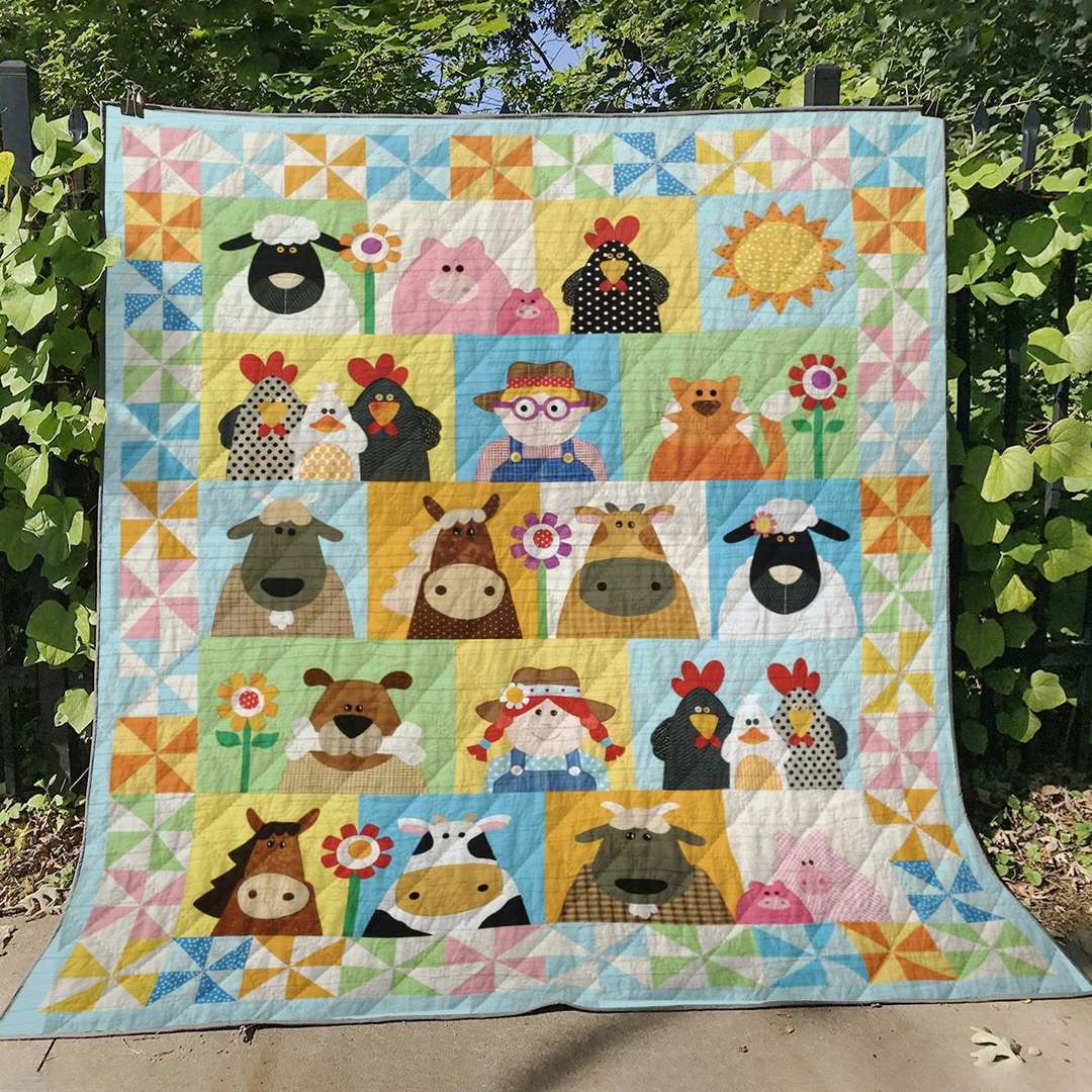 Farm HM140606 Quilt Blanket