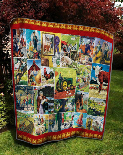 Farm TD10110836 Quilt Blanket