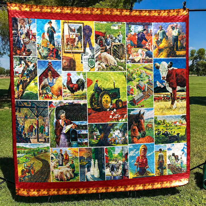 Farm TD10110836 Quilt Blanket