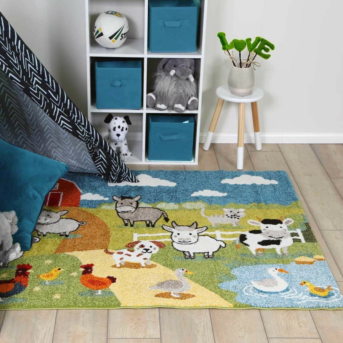 Farm Animals CLM2509055M Rug