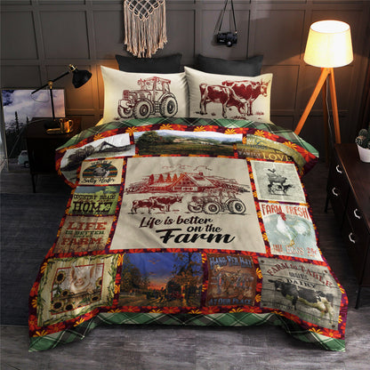 Farm Life Is Better On The Farm CLM3010237B Bedding Sets