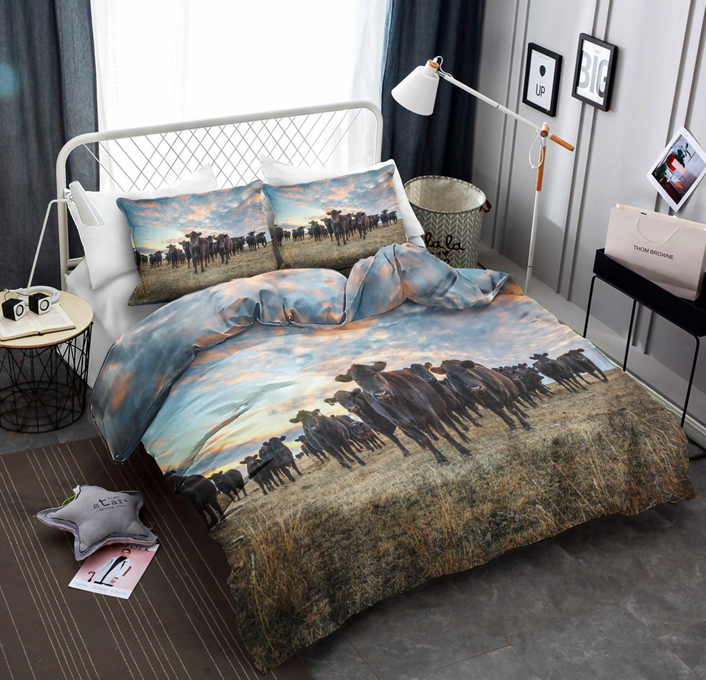 Farmer Cow CLA22100156B Bedding Sets
