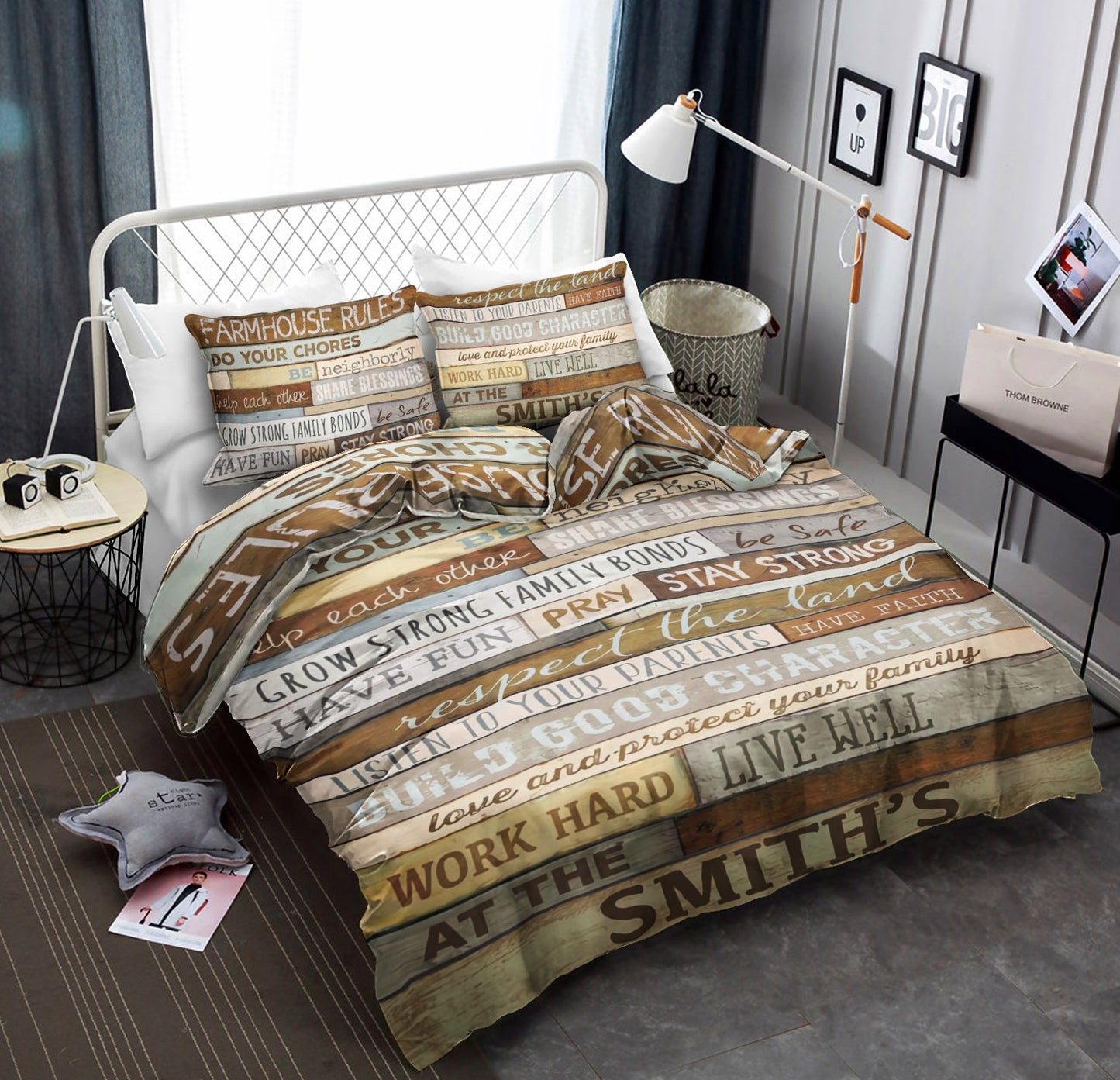 Farmhouse Rules HT050927 Bedding Sets