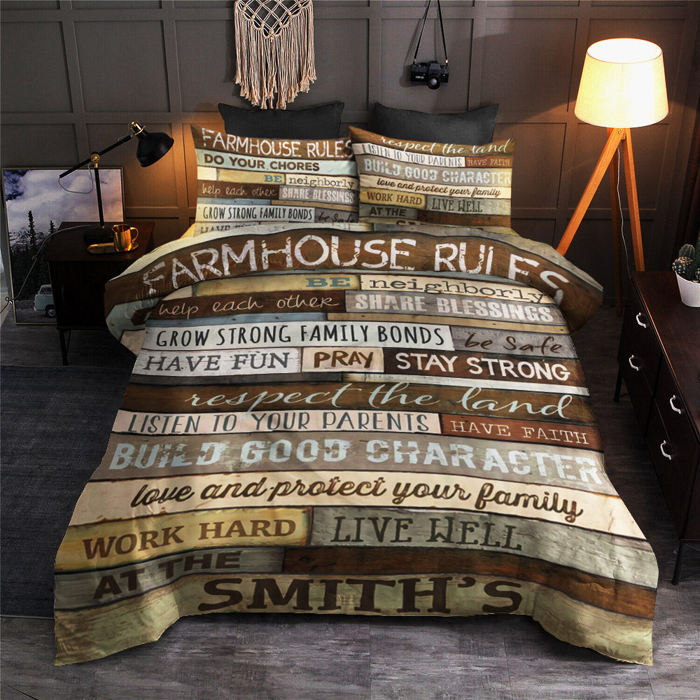 Farmhouse Rules HT050927 Bedding Sets