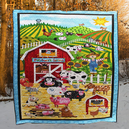 Farming CLA08110427Q Quilt Blanket