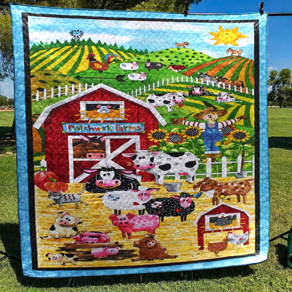 Farming CLA08110427Q Quilt Blanket