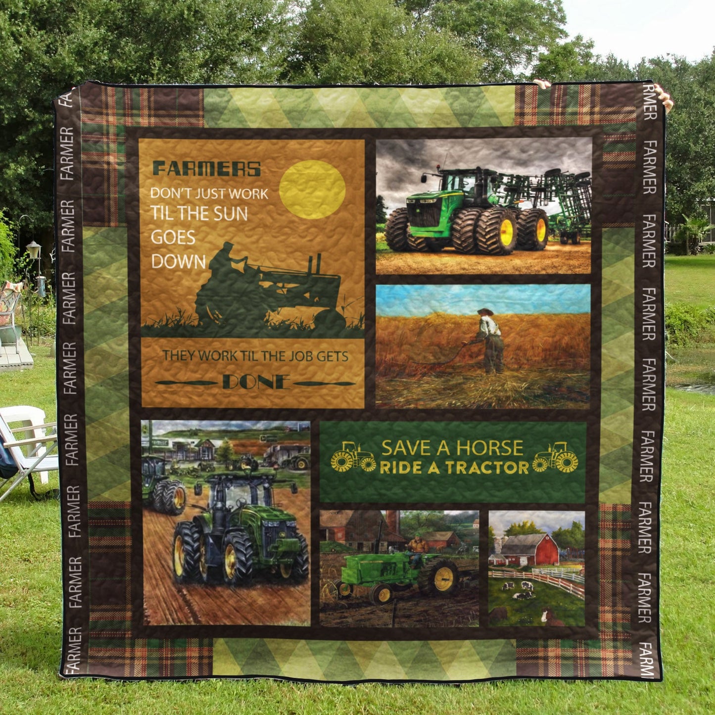 Farming CLA1610454Q Quilt Blanket