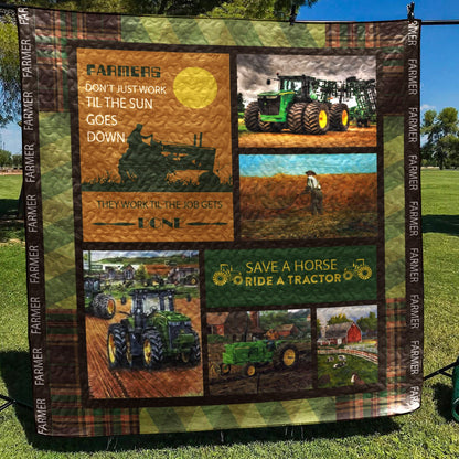 Farming CLA1610454Q Quilt Blanket