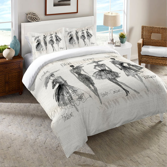 Fashion Sketchbook Black CLA2609077B Bedding Sets