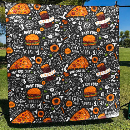 Fastfood CL12100282MDQ Quilt Blanket