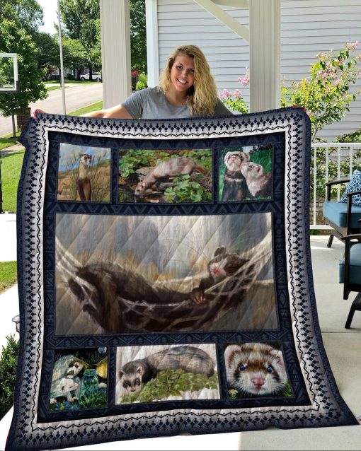 Ferret CL11110155MDQ Quilt Blanket