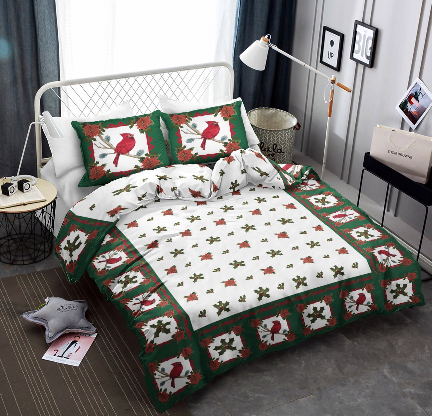 Festive Cardinal CLM2210114B Bedding Sets