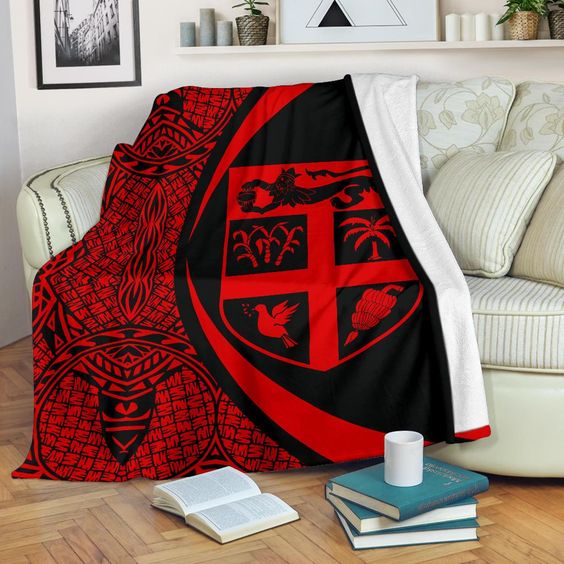 Fiji CLA0810165F Sherpa Fleece Blanket