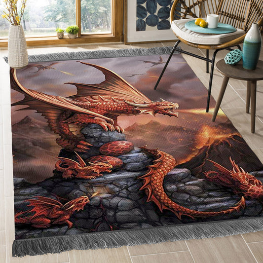 Fire Dragon HN3009086O Decorative Floor-cloth