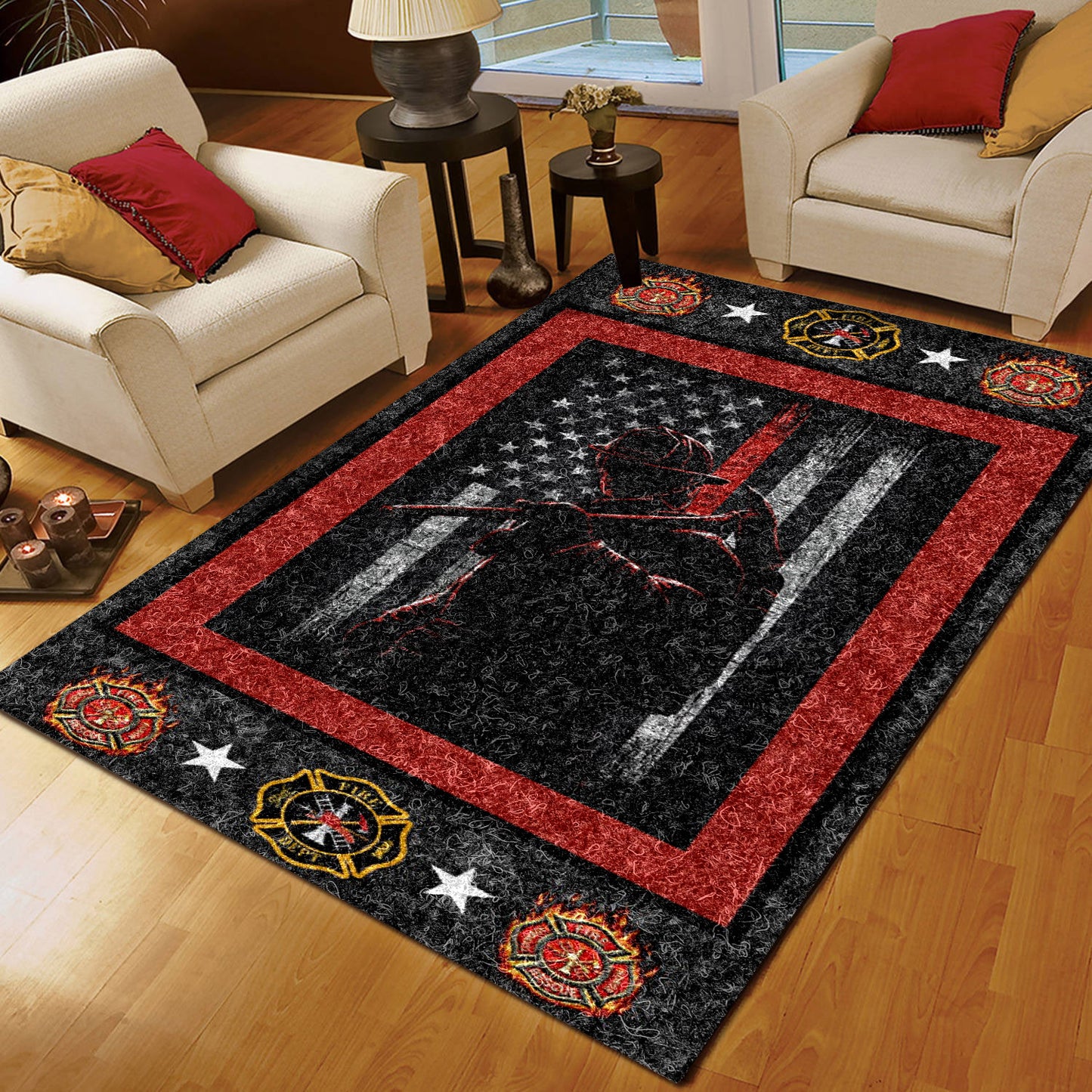 Firefighter CLM280726M Rug