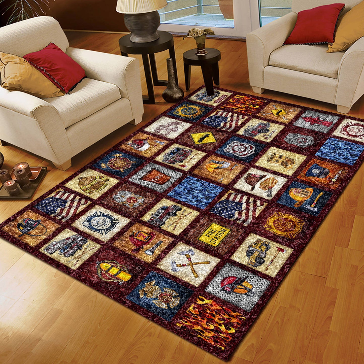 Firefighter DD090838M Rug