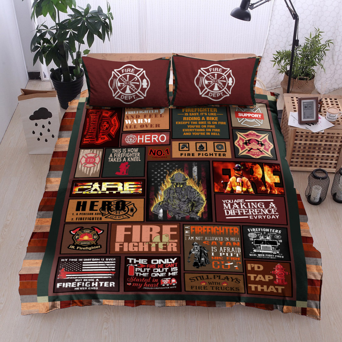 Firefighter NT210981B Bedding Sets