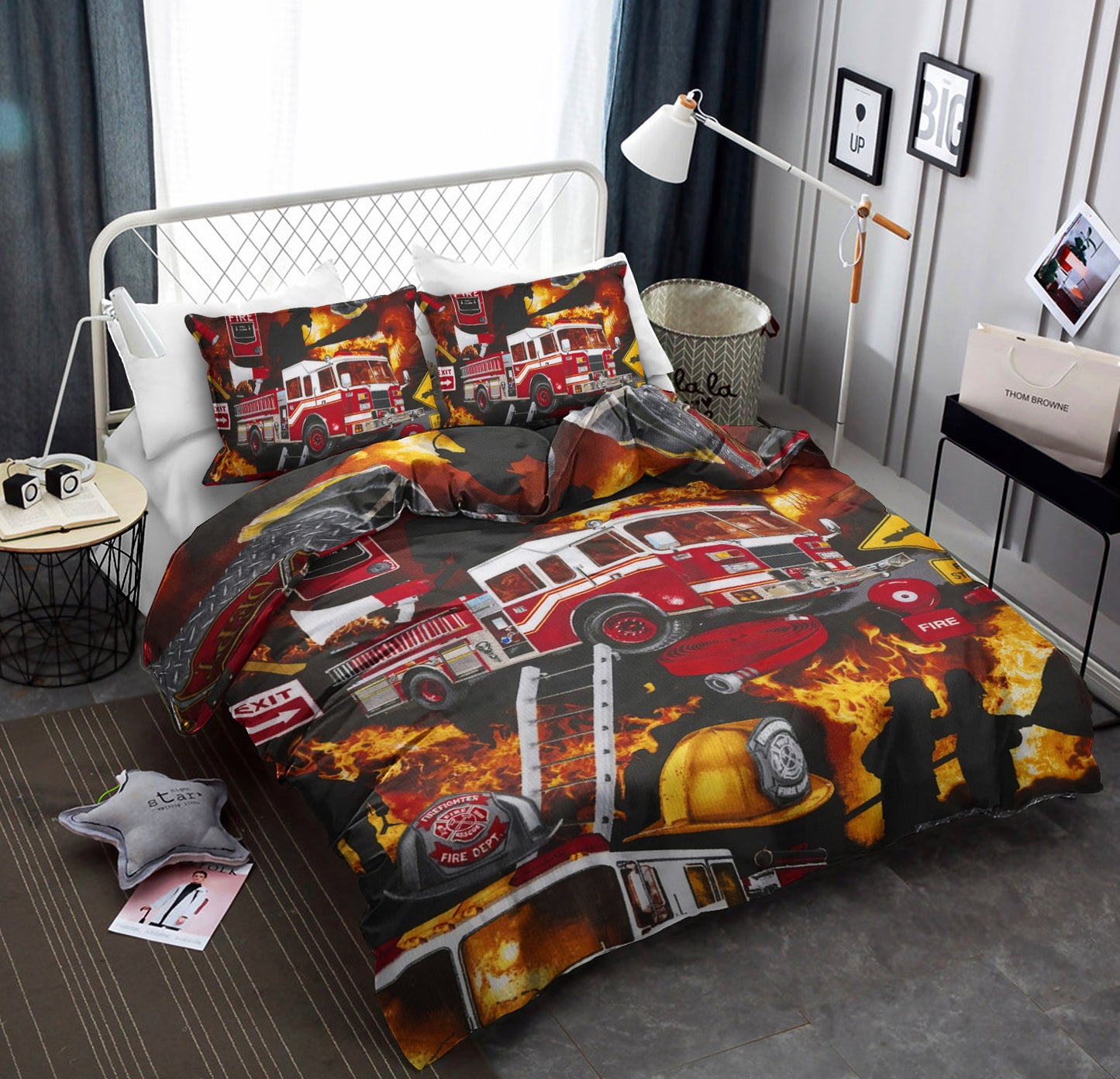 Firefighters TN190837T Bedding Sets