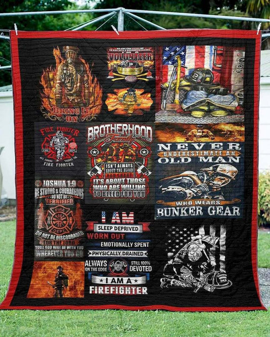 Fireman PK220510 Quilt Blanket