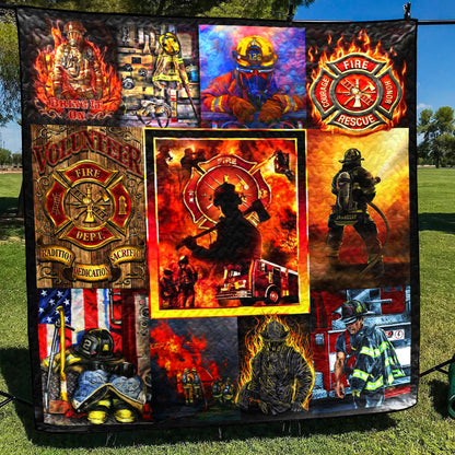 Fireman TD2709379 Quilt Blanket