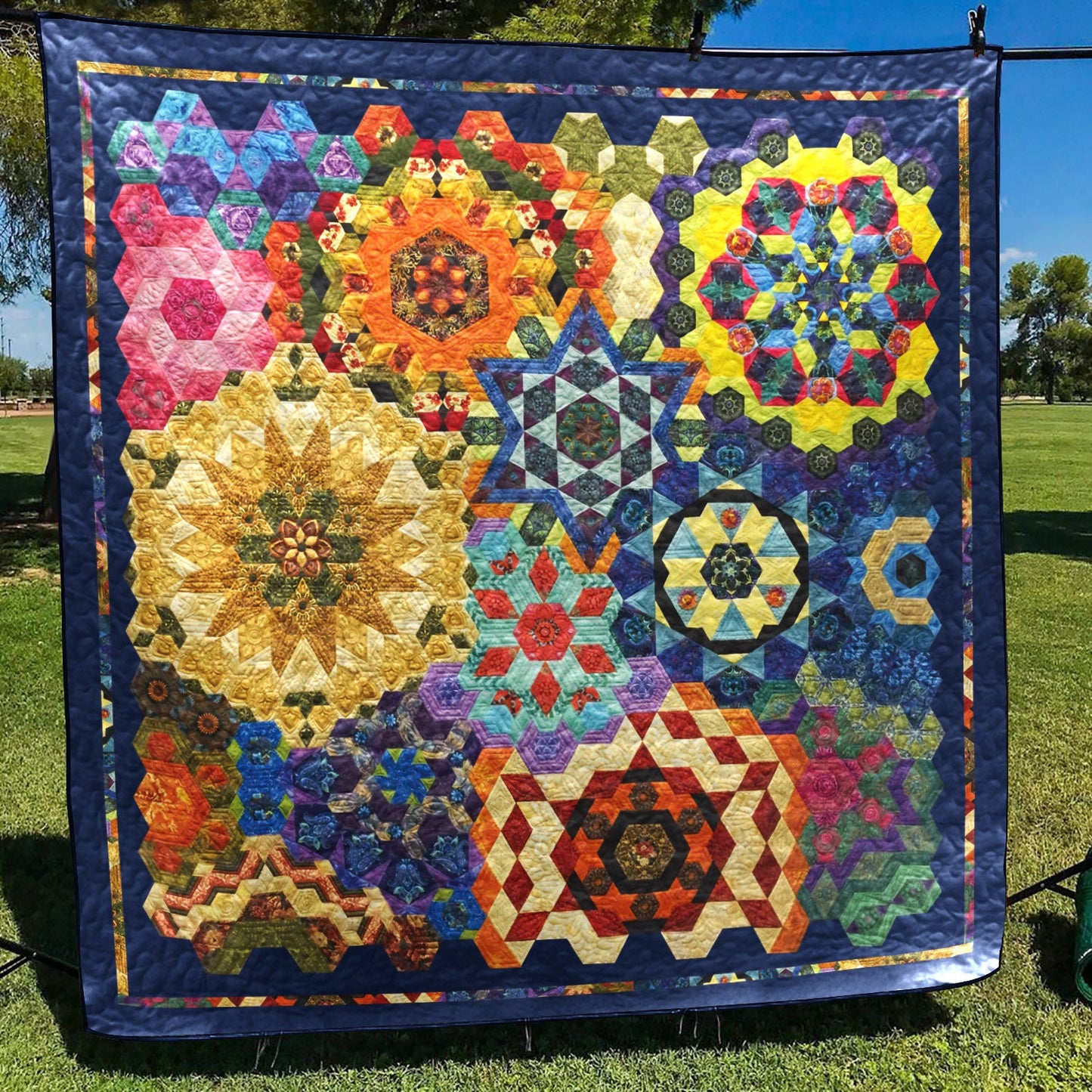 Firework CLM1812193Q Quilt Blanket