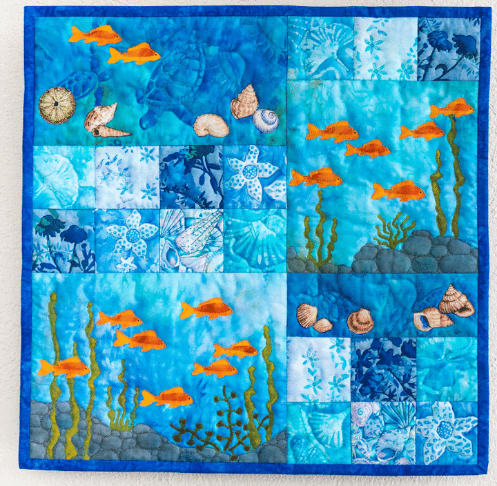 Fish CLM1611353 Quilt Blanket