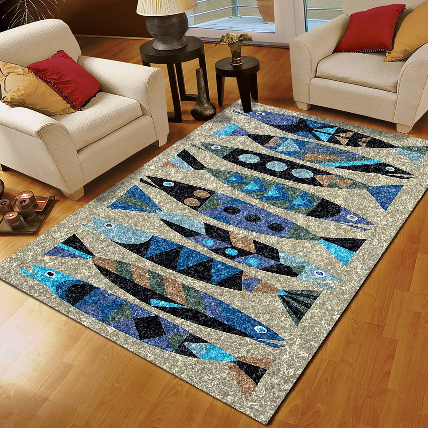 Fish BT0309050R Rug