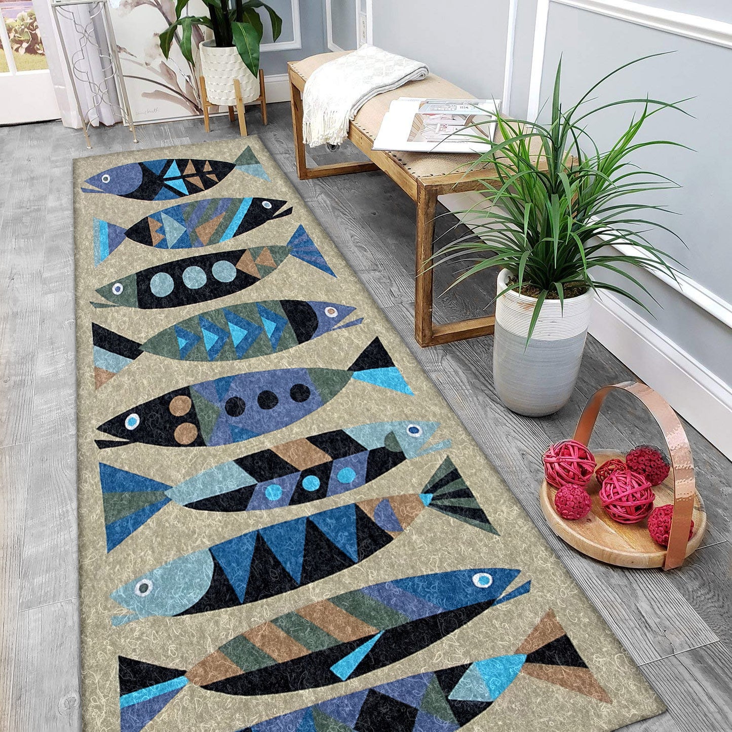 Fish DD1110022RR Runner Rug