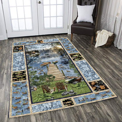 Fish Duck Boat NT0510109R Rug
