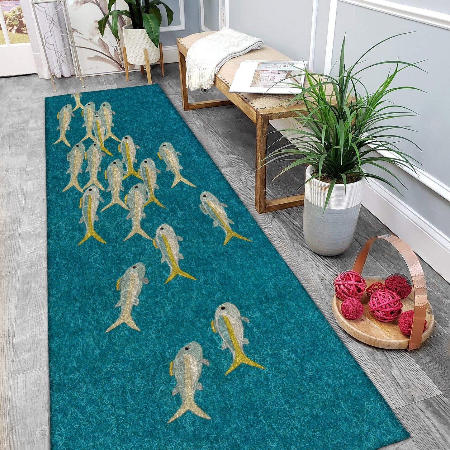 Fish HM101020N Runner Rug