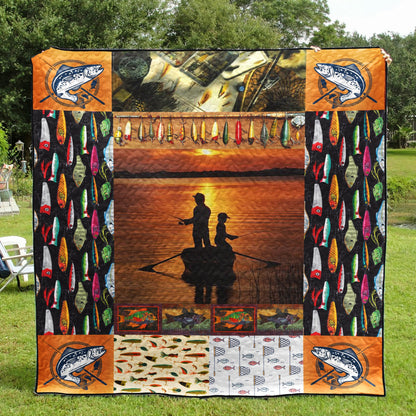 Fishing TD2809516 Quilt Blanket