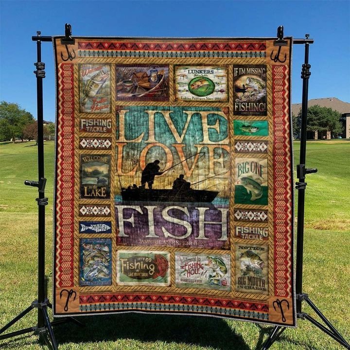 Fishing YH2510159 Quilt Blanket