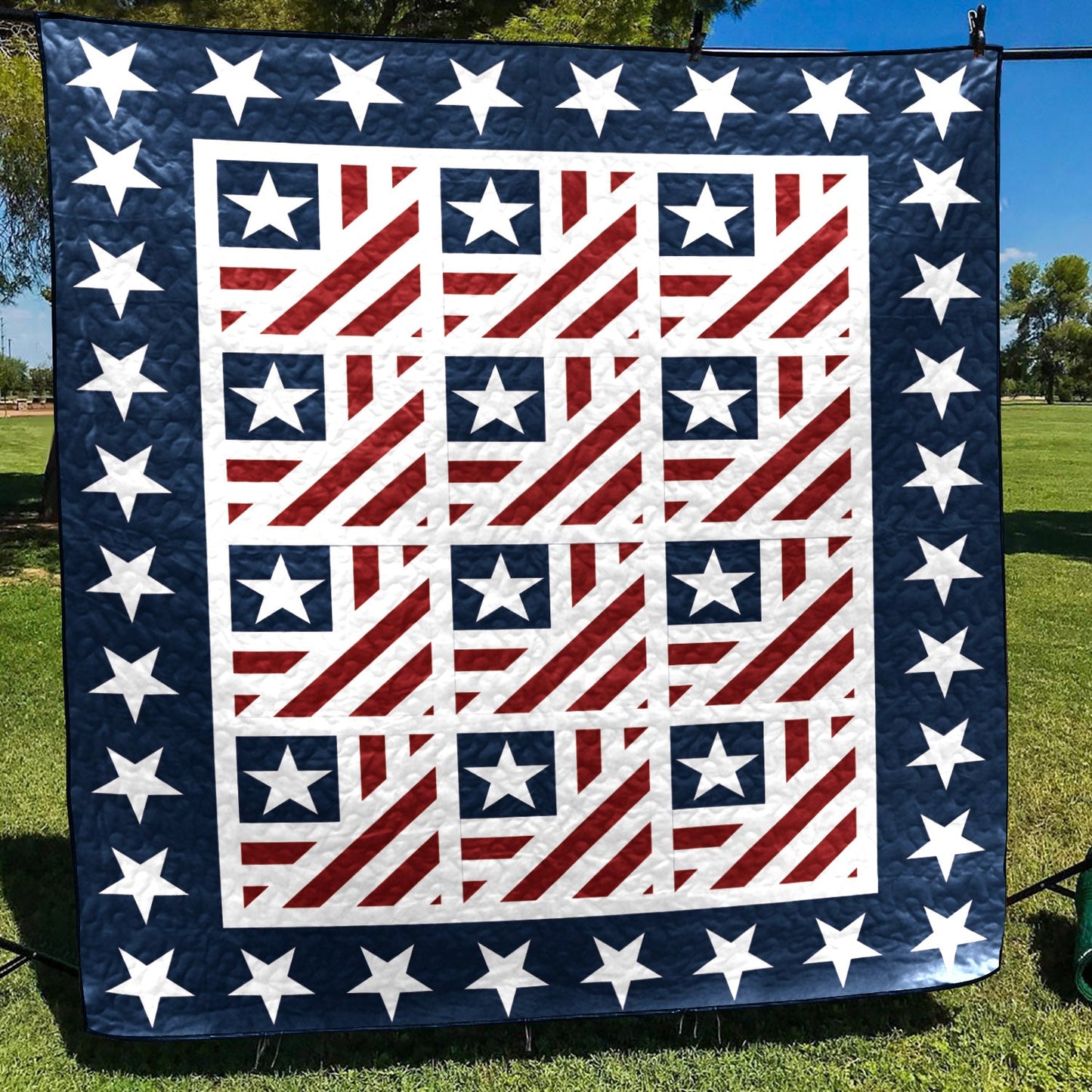 Flag CLT1610058H Quilt Blanket