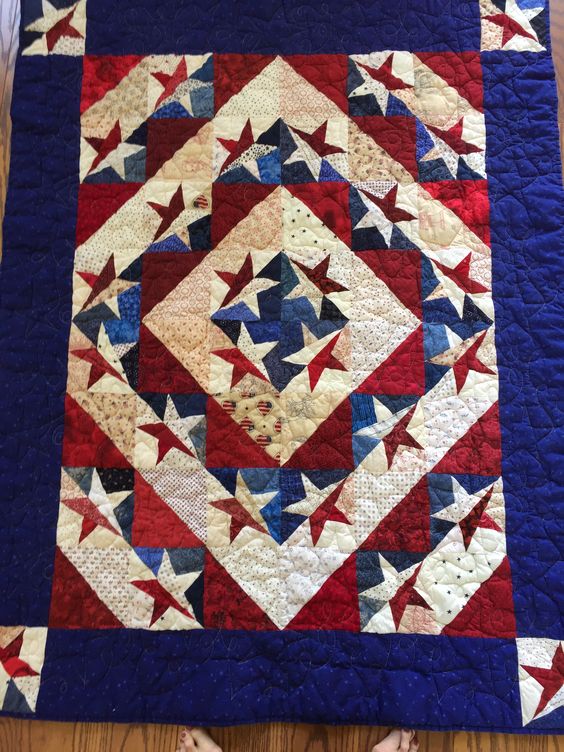 Flag Of United States CLA190679 Quilt Blanket