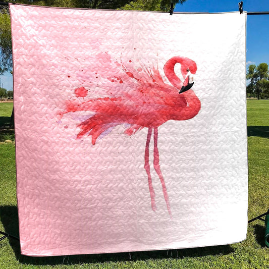 Flamingo CLA05121186Q Quilt Blanket