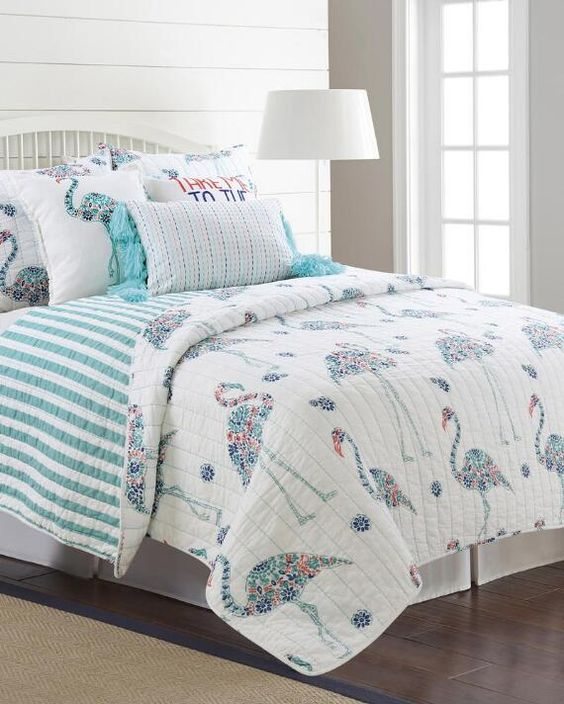 Flamingo CLA3009251B Quilt Bedding Set