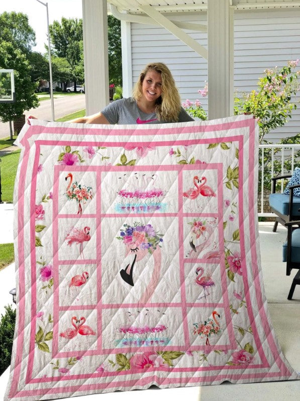 Flamingo CLH1610010Q Quilt Blanket