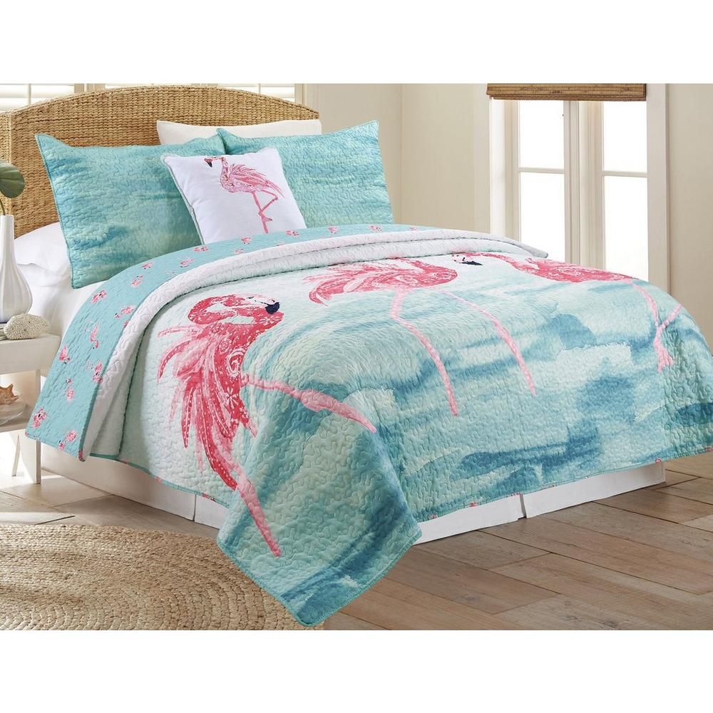 Flamingo CLM2309080B Quilt Bedding Set