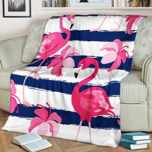 Flamingo BL170985F Sherpa Fleece Blanket