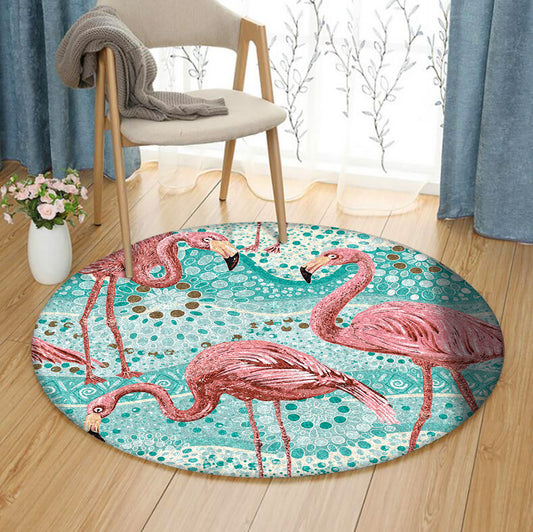Flamingo HM051027TM Round Area Rug