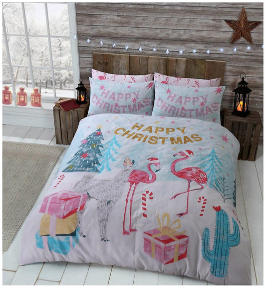Flamingo Happy Christmas CLM0910077B Bedding Sets